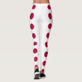 Leggings avec drapeau du Japon (Dos)