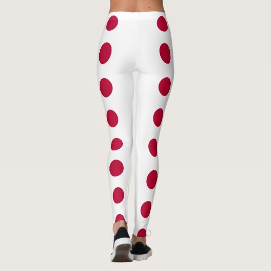 Leggings avec drapeau du Japon (Dos)