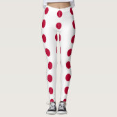 Leggings avec drapeau du Japon (Devant)