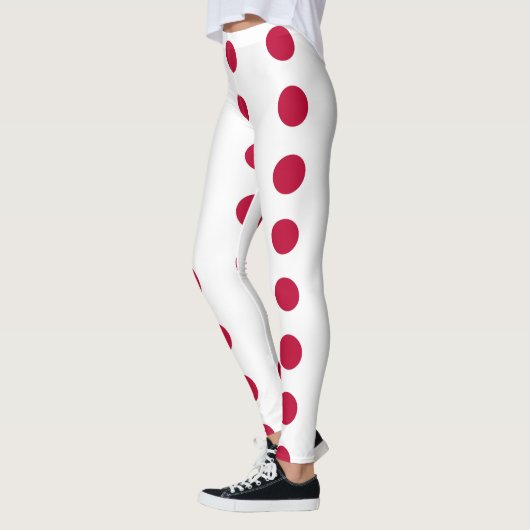 Leggings avec drapeau du Japon (Gauche)