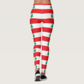 Leggings avec drapeau du Liban (Dos)