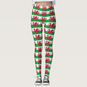 Leggings avec drapeau du Pays de Galles, Royaume-U