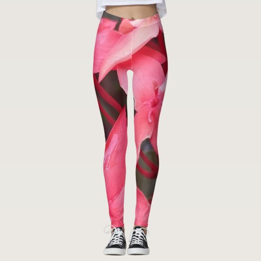 Leggings avec l'art nature (Devant)