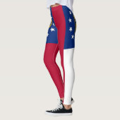 Leggings avec le drapeau de Georgia State, USA (Gauche)