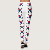 Leggings avec le drapeau de la Corée du Sud (Dos)