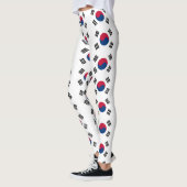 Leggings avec le drapeau de la Corée du Sud (Gauche)