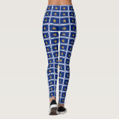 Leggings avec le drapeau de la ville de Québec, Ca (Dos)
