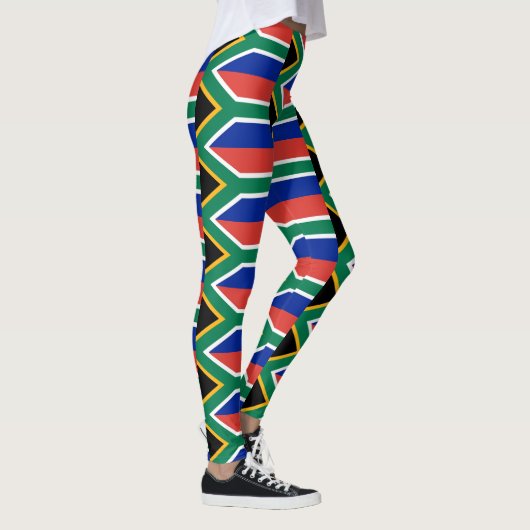 Leggings avec le drapeau de l'Afrique du Sud (Droite)
