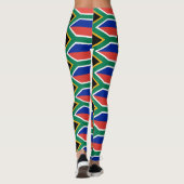 Leggings avec le drapeau de l'Afrique du Sud (Dos)