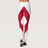 Leggings avec le drapeau de l'Alabama, États-Unis (Dos)