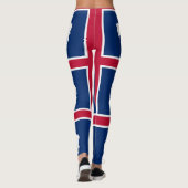 Leggings avec le drapeau de l'Etat du Wyoming, USA (Dos)