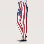 Leggings avec le drapeau des États-Unis d'Amérique (Gauche)