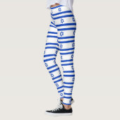 Leggings avec le drapeau d'Israël (Gauche)