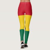 Leggings avec le drapeau du Ghana (Dos)