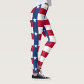 Leggings avec le drapeau du Texas, USA (Droite)