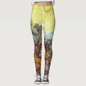 Leggings avec les "oliviers" de Van Gogh (Devant)