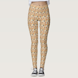 Leggings avec motif chiot