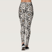Leggings avec motif de points géométriques (Dos)