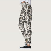 Leggings avec motif de points géométriques (Gauche)