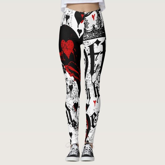 Leggings Avec Sa Tête (Devant)