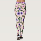 Leggings avec un motif floral vibrant (Dos)