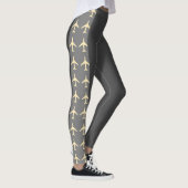 Leggings Avion Pale Jaune Aviation Fly Airways (Droite)