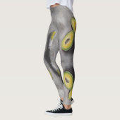 Leggings Avocado Art Modern Still Life Petit déjeuner Gras (Gauche)