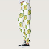 Leggings Avocado Green Avocados Guacamole 4Sophia (Gauche)