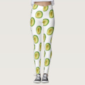 Leggings Avocado Green Avocados Guacamole 4Sophia (Devant)