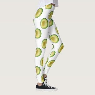 Leggings Avocado Green Avocados Guacamole 4Sophia