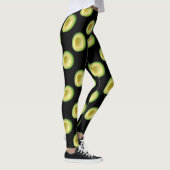 Leggings Avocado Party Black 4Lola (Droite)