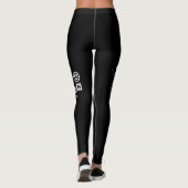Leggings ; avoir une peinture à la compression_rançon (Dos)