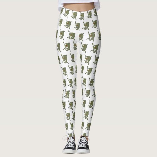 Leggings Awesome Chameleon (Devant)