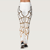 Leggings Awsome Spider et Web Fun Design Halloween (Dos)