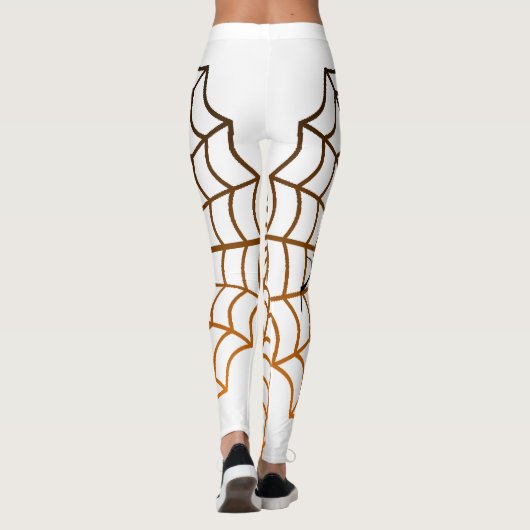 Leggings Awsome Spider et Web Fun Design Halloween (Dos)