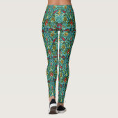 Leggings aziza turquoise (Dos)