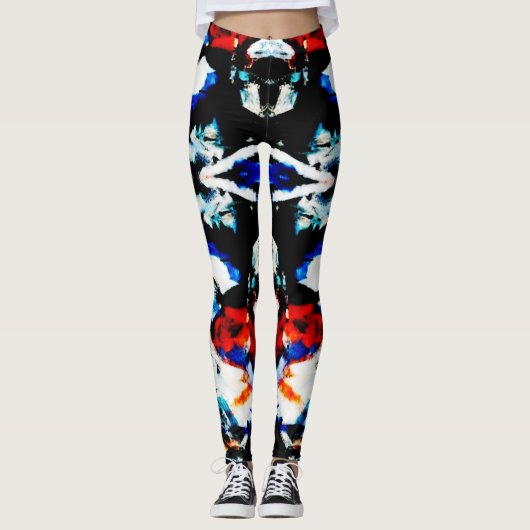 Leggings aztec Abstrait (Devant)