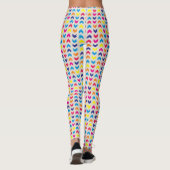 Leggings Aztec Chevron coloré (Dos)