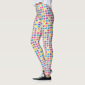Leggings Aztec Chevron coloré (Gauche)