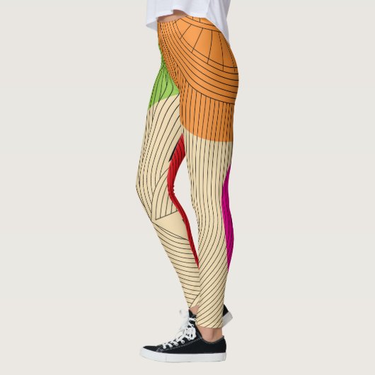 Leggings Aztec mayan (Gauche)