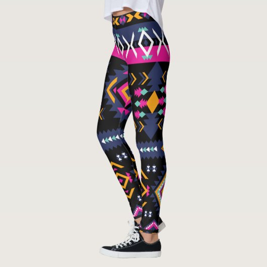 Leggings Aztèque coloré (Gauche)