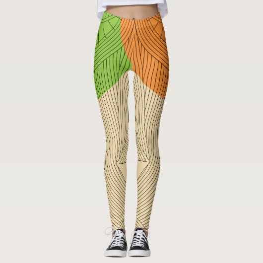 Leggings aztèque maya (Devant)