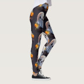 Leggings Baby Ghost Déplaisant mignon caractère Halloween (Droite)