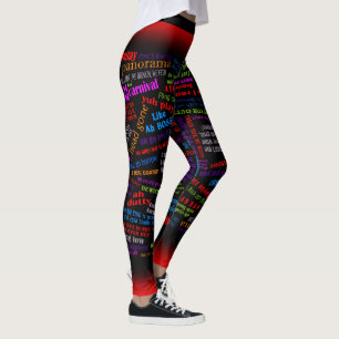 Leggings Bacchanal du carnaval de De