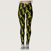Leggings Badass/ ruban déchiré...Endometriose (Devant)