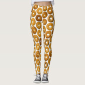 Leggings Bagel Pattern (Voorkant)