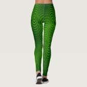 Leggings Bagues d'eau douce - vert noir (Dos)