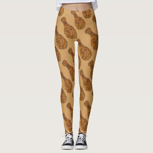 Leggings Baguettes de jambe de poulet frit Cuisine Légumine (Devant)