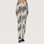 Leggings baies pourpres et vignes (Dos)