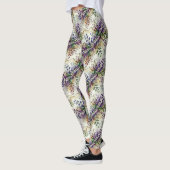 Leggings baies pourpres et vignes (Gauche)